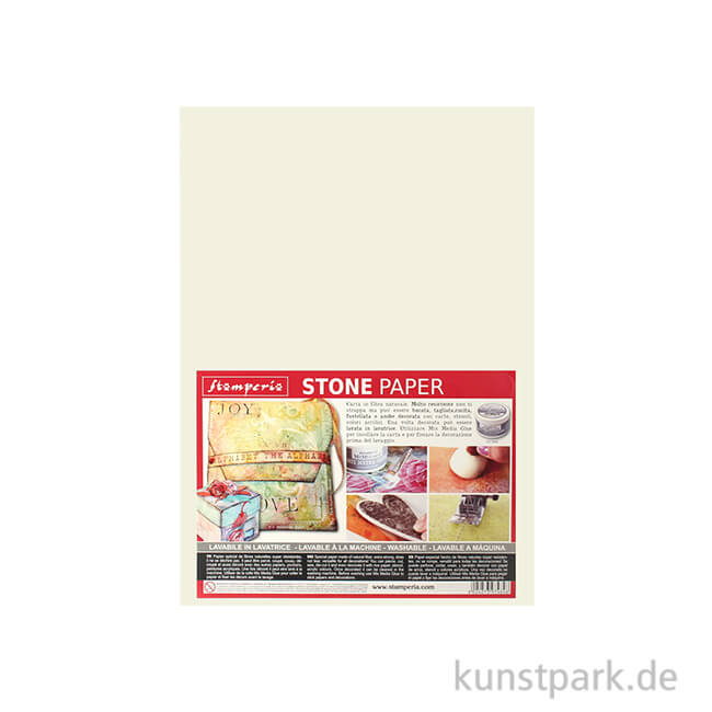 Artikelbild 1 des Artikels “Stamperia Steinpapier - Einzelblatt DIN A4“