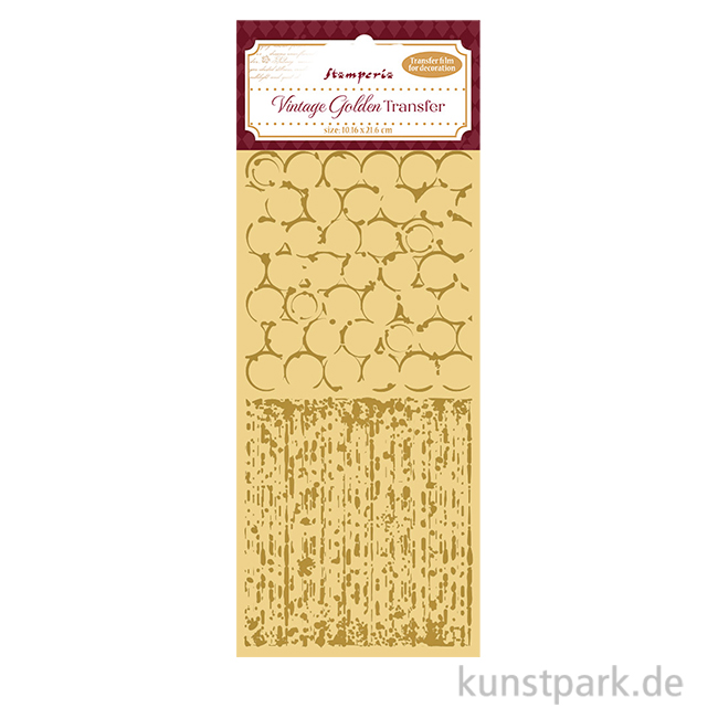 Artikelbild 1 des Artikels “Stamperia Vintage Gold Transferfolie - Backgrounds “