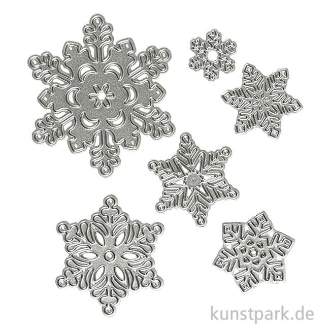 Artikelbild 1 des Artikels “Stanzschablone - Schneeflocke, 11,2x12,8 cm “