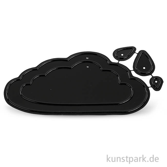 Artikelbild 1 des Artikels “Stanzschablonen Set - Clouds & Drops, 4 Stück “