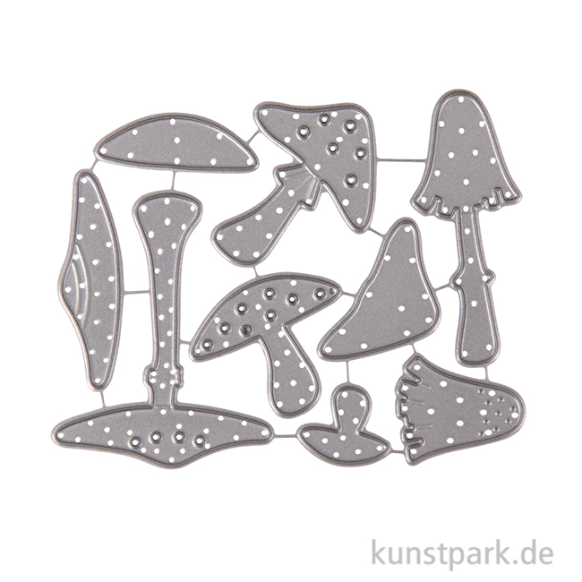 Artikelbild 1 des Artikels “Stanzschablonen Set - Pilze, 9 Stück “