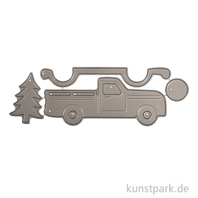 Artikelbild 1 des Artikels “Stanzschablonen Set - Truck, 4 Stück “