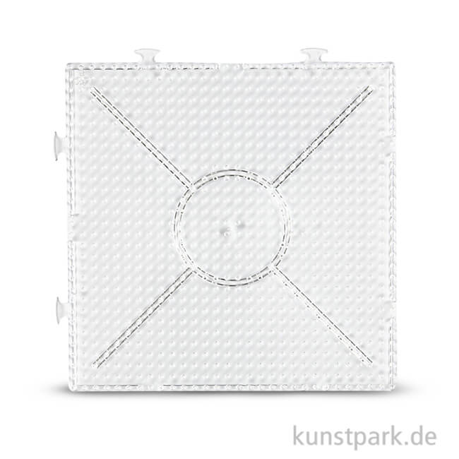 Artikelbild 1 des Artikels “Steckplatte für Bügelperlen, Größe 15x15 cm, 1 Stück “
