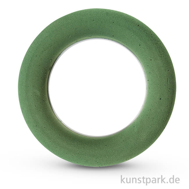Artikelbild 1 des Artikels “Steckschaum - Ring mit Plastikunterlage, 25 cm, Dicke 3,5 cm “
