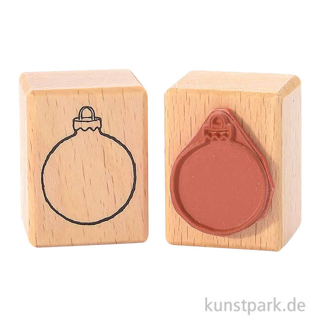 Artikelbild 1 des Artikels “Stempel - Christbaumkugel für kleine Kreise, 3 x 4 cm “