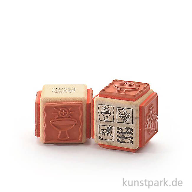 Artikelbild 1 des Artikels “Stempel - Christliche Symbole - Würfel “