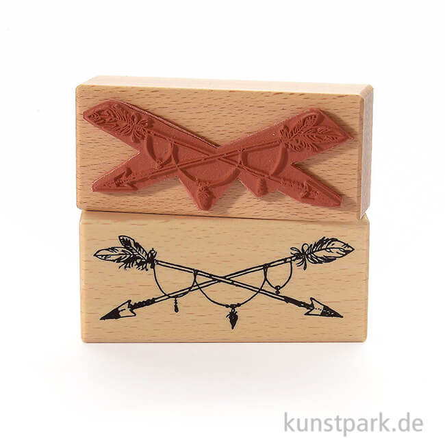 Artikelbild 1 des Artikels “Stempel - Federpfeile, 4 x 9 cm “