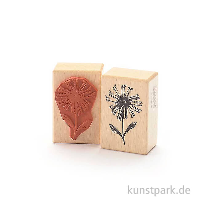 Artikelbild 1 des Artikels “Stempel - Gestrichelte Blume - 4x6 cm “