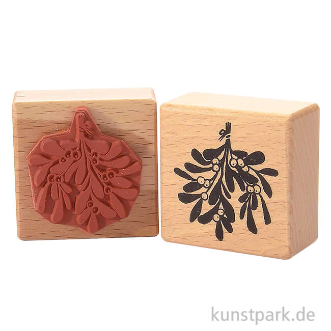 Artikelbild 1 des Artikels “Stempel - Hängender Mistelzweig, 5 x 5 cm “