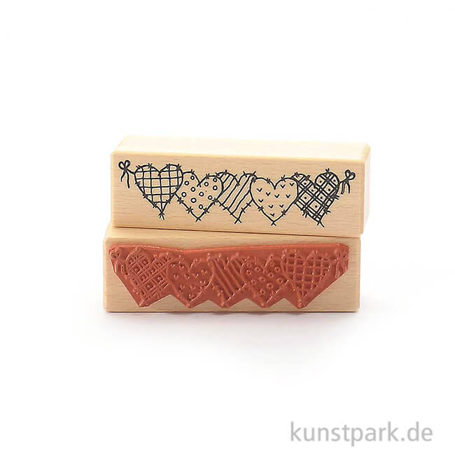 Artikelbild 1 des Artikels “Stempel - Herzenreihe - 3x10 cm “