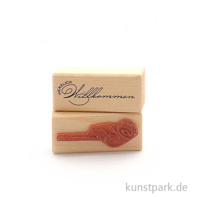 Artikelbild 1 des Artikels “Stempel - Herzlich Willkommen, 3x7 cm “