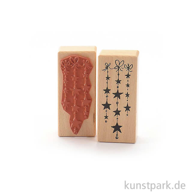 Artikelbild 1 des Artikels “Stempel - Sternen Dekoration - 4x9 cm “