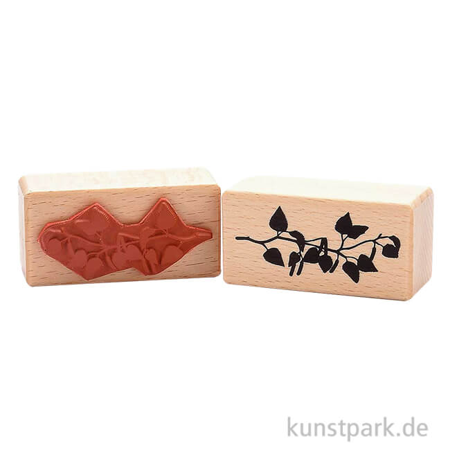 Artikelbild 1 des Artikels “Stempel - Zweig einer Birke, 3 x 6 cm “