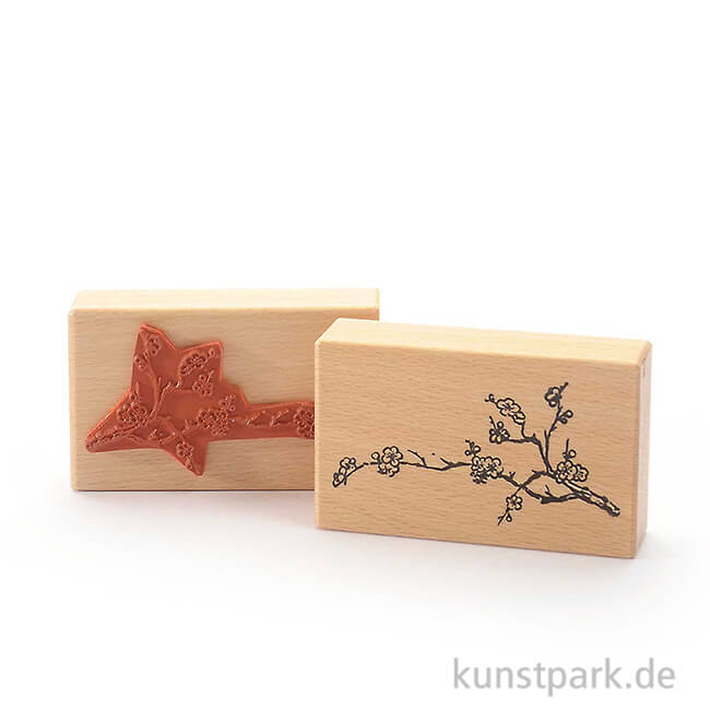 Artikelbild 1 des Artikels “Stempel - Zweig mit Blüten - 6x10 cm “