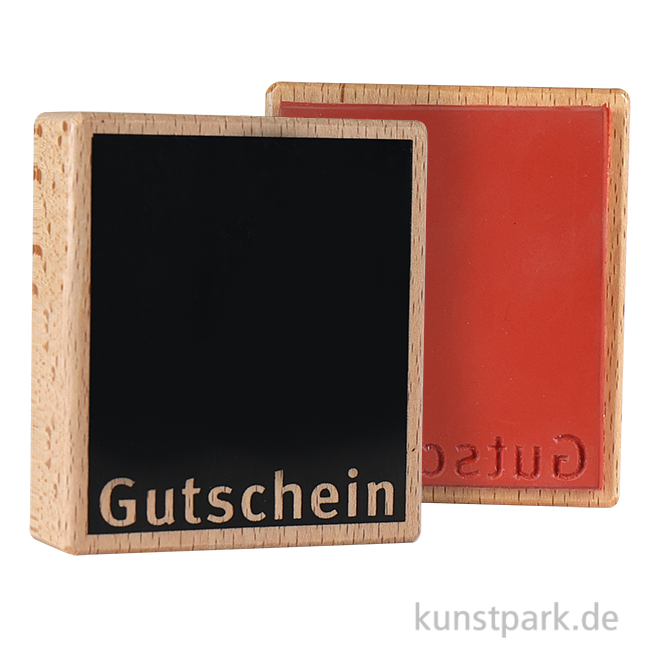 Artikelbild 1 des Artikels “Stempel - Gutschein mit Fläche - 7x8 cm “