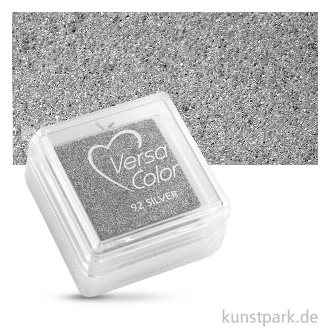 Artikelbild 1 des Artikels “Stempelkissen Versacolor 2,5 x 2,5 cm | Brillant Silber“
