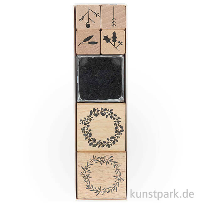 Artikelbild 1 des Artikels “Stempelset - Christmas is in the Air - Mistelzweig mit 6 Stempeln “