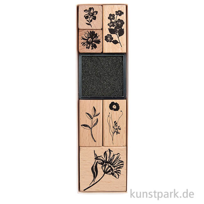 Artikelbild 1 des Artikels “Stempelset - Nature Matters Blumen mit 6 Stempel “