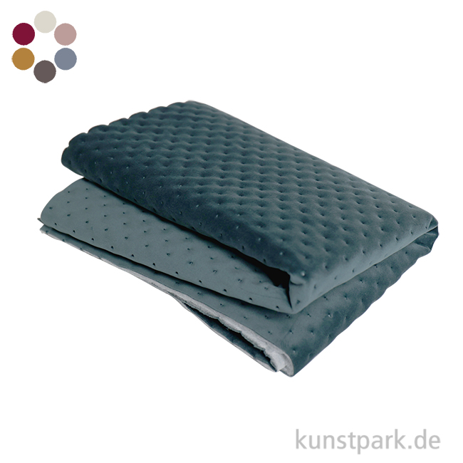 Artikelbild 1 des Artikels “Stepp-Samtstoff Dot - 50 x 70 cm, 340g/qm “
