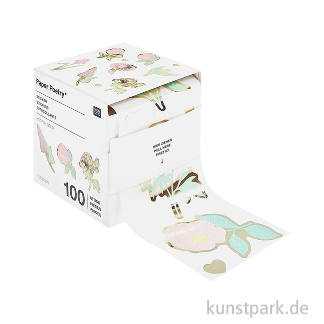 Artikelbild 1 des Artikels “Sticker - Blumen, The Sky is the Limit, 100 Aufkleber “