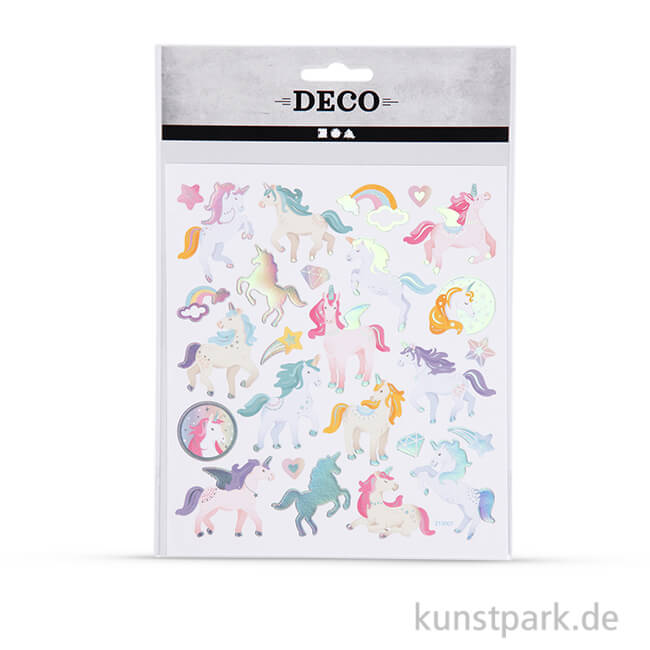 Artikelbild 1 des Artikels “Sticker - Einhörner, 15x16,5 cm “