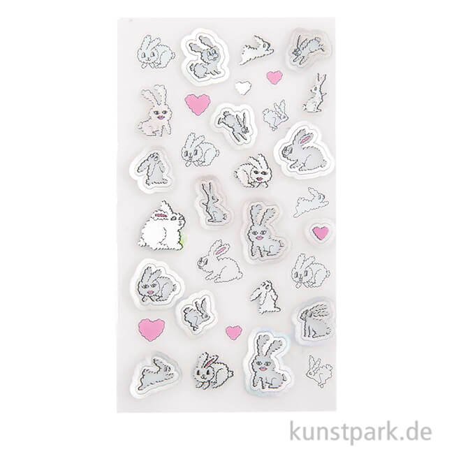 Artikelbild 1 des Artikels “Sticker - Futschikato, Hasen, 4 Blatt “