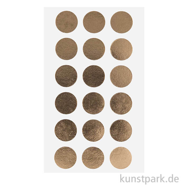 Artikelbild 1 des Artikels “Sticker - Punkte, Gold, 15 mm “