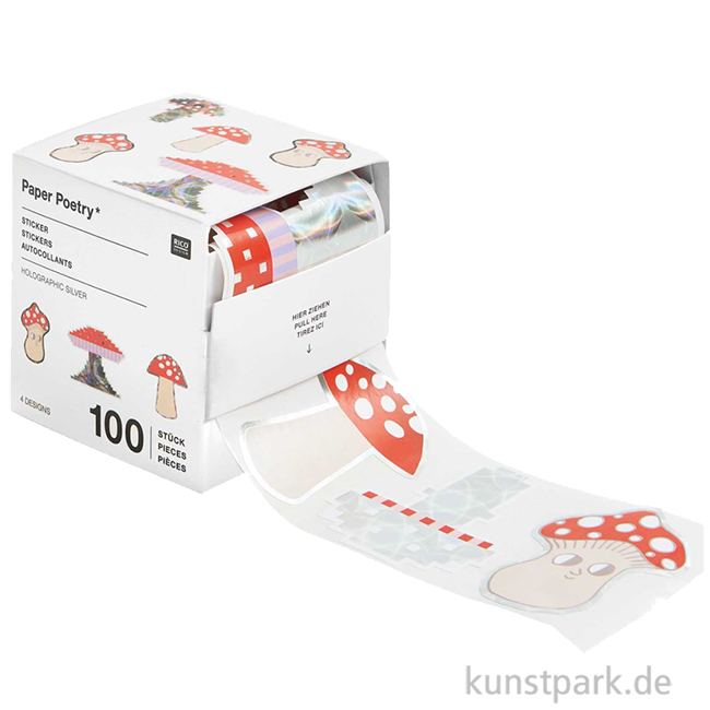 Artikelbild 1 des Artikels “Sticker - Shrooom, Big Reds, 100 Aufkleber “