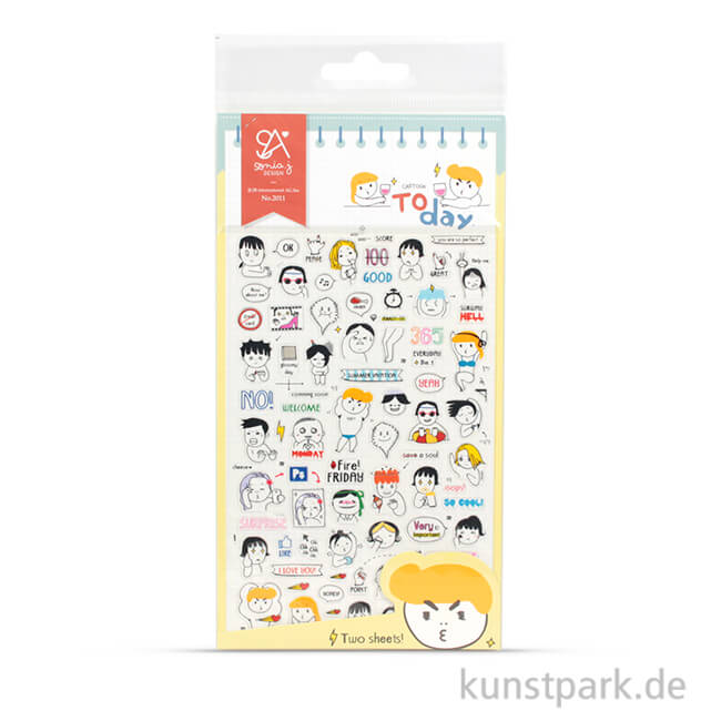 Artikelbild 1 des Artikels “Sticker - Today, 15x9,2 cm “