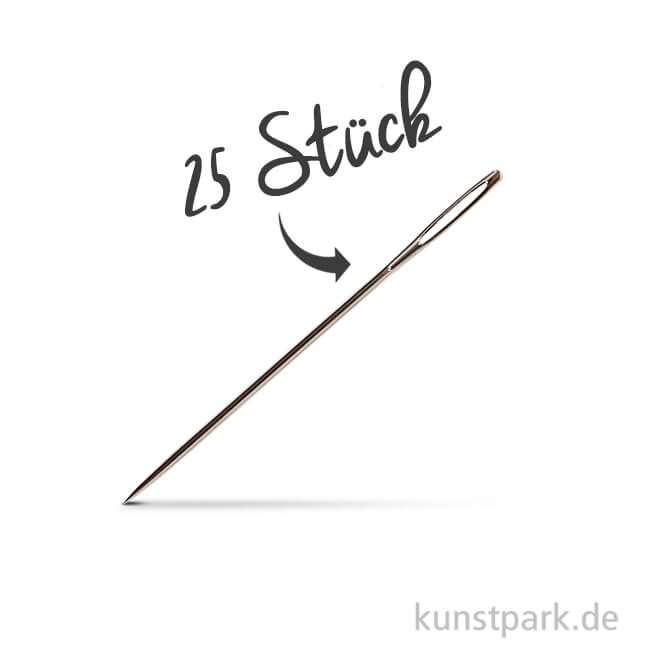 Artikelbild 1 des Artikels “Sticknadeln mit stumpfer Spitze - 25 Stück 36 mm“