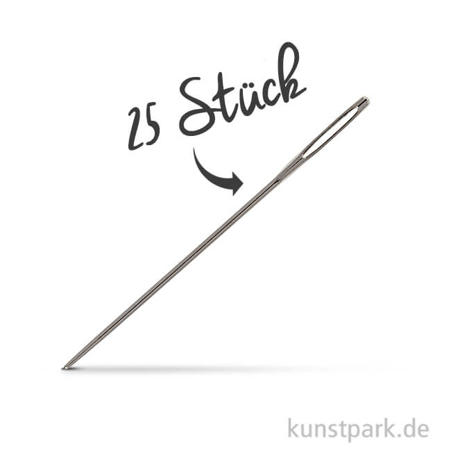 Artikelbild 1 des Artikels “Sticknadeln mit stumpfer Spitze - 25 Stück 42 mm“