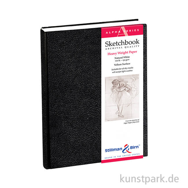 Artikelbild 1 des Artikels “Stillman & Birn Skizzenbuch ALPHA, 62 Blatt, 150 g 10,2 x 15,2 cm“