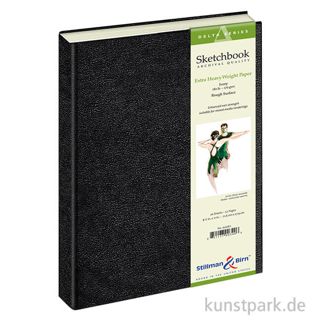 Artikelbild 1 des Artikels “Stillman & Birn Skizzenbuch DELTA, 26 Blatt, 270 g 21 x 29,7 cm (A4)“