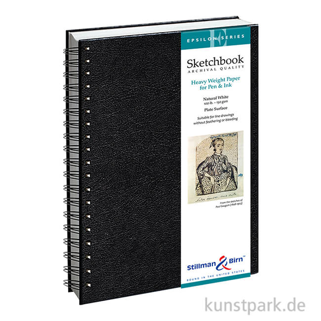 Artikelbild 1 des Artikels “Stillman & Birn Skizzenbuch EPSILON Spiral, 50 Blatt, 150 g “