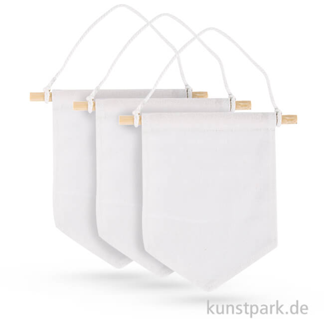 Artikelbild 1 des Artikels “Stoffwimpel zum Hängen - 3 Stück “