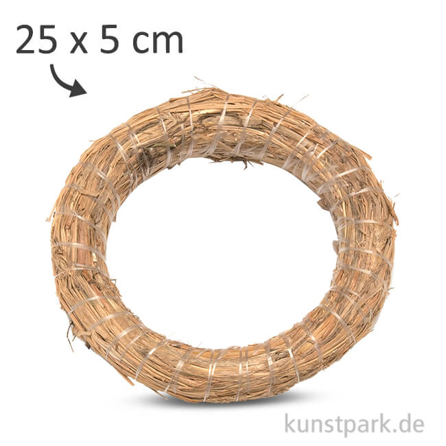 Artikelbild 1 des Artikels “Strohkranz 25 x 5 cm“