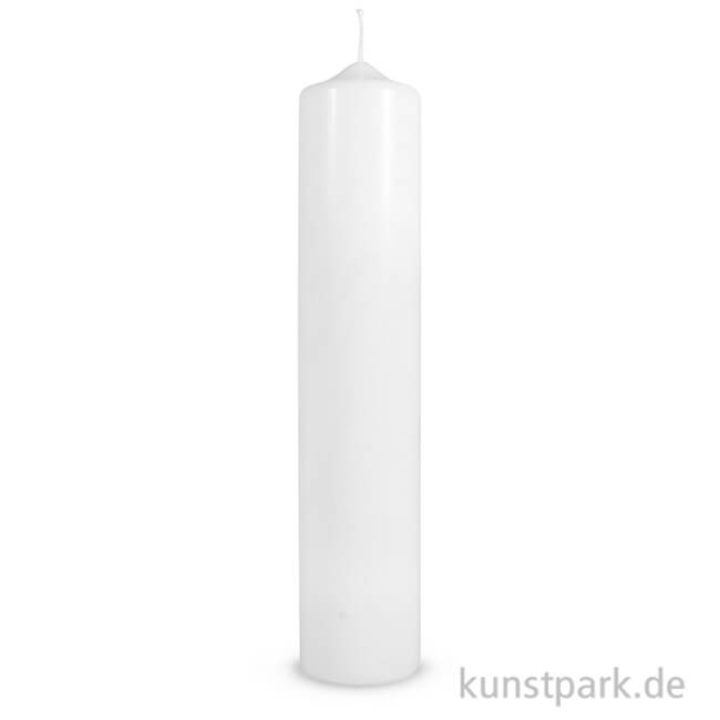 Artikelbild 1 des Artikels “Stumpenkerze, 300 x 60 mm Weiß“