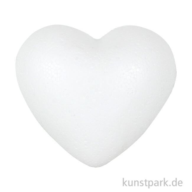 Artikelbild 1 des Artikels “Styroporform Herz Vollform 9 cm“