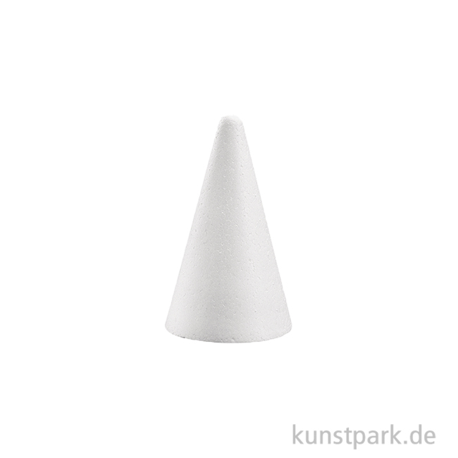 Artikelbild 1 des Artikels “Styroporkegel zum Basteln, Vollform 12 cm“