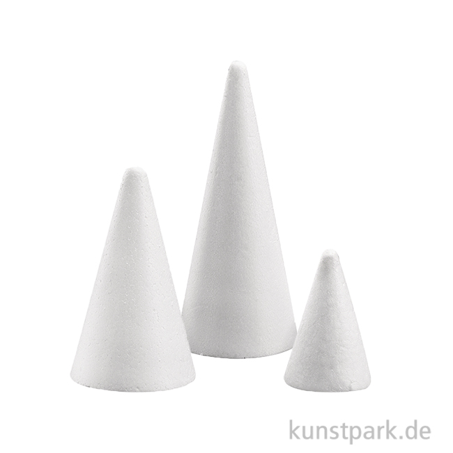Artikelbild 1 des Artikels “Styroporkegel zum Basteln, Vollform “