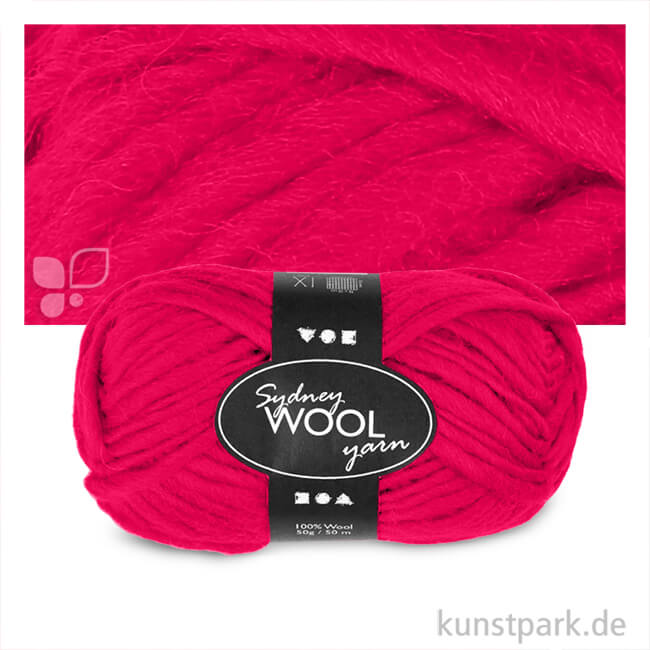 Artikelbild 1 des Artikels “Sydney Wolle - 50 g Pink“