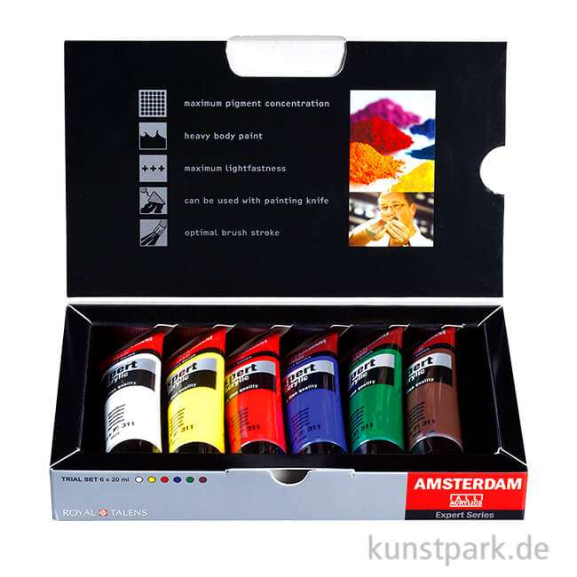 Artikelbild 1 des Artikels “Talens AMSTERDAM Acrylfarben Expert Introset mit 6 x 20 ml “