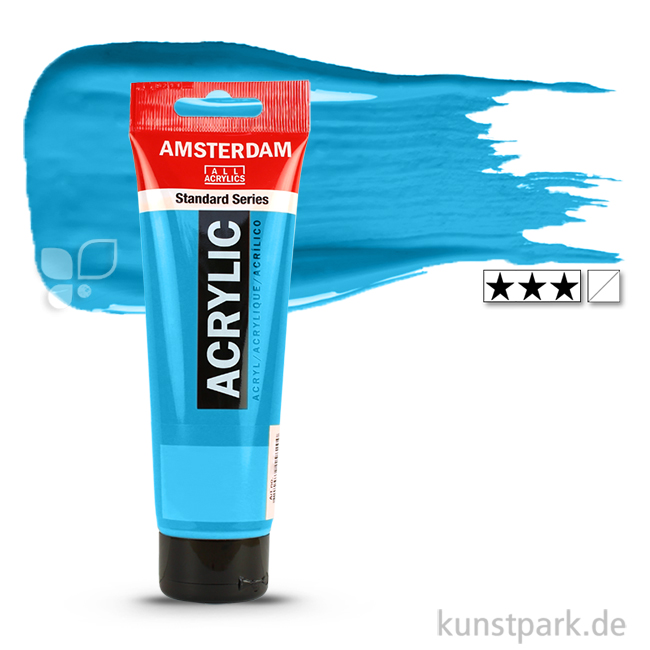 Artikelbild 1 des Artikels “Talens AMSTERDAM Acrylfarben 120 ml Tube | 582 Manganblau phthalo“