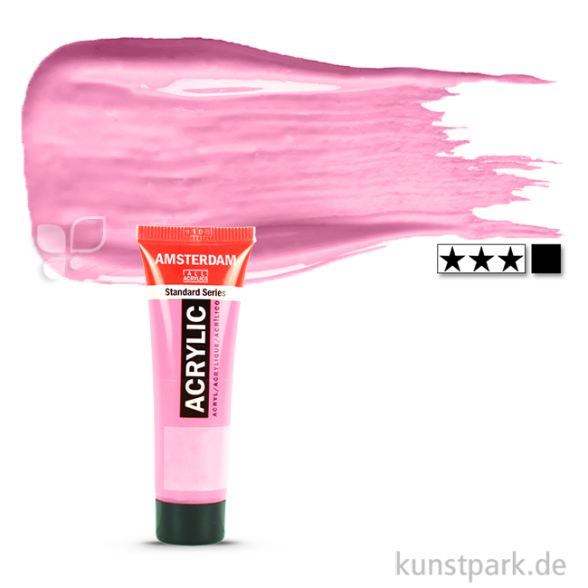 Artikelbild 1 des Artikels “Talens AMSTERDAM Acrylfarben 20 ml Tube | 385 Chinacridonrosa hell“