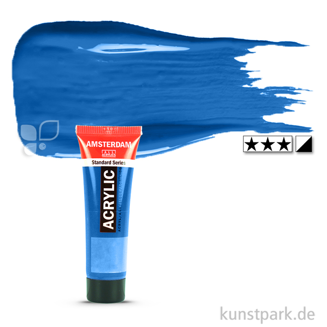 Artikelbild 1 des Artikels “Talens AMSTERDAM Acrylfarben 20 ml Tube | 512 Kobaltblau (ultramarin)“