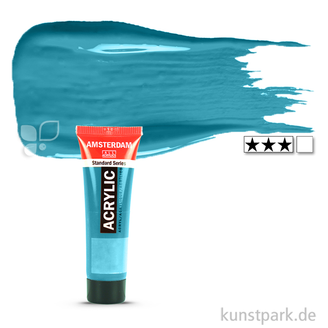 Artikelbild 1 des Artikels “Talens AMSTERDAM Acrylfarben 20 ml Tube | 557 Grünblau“