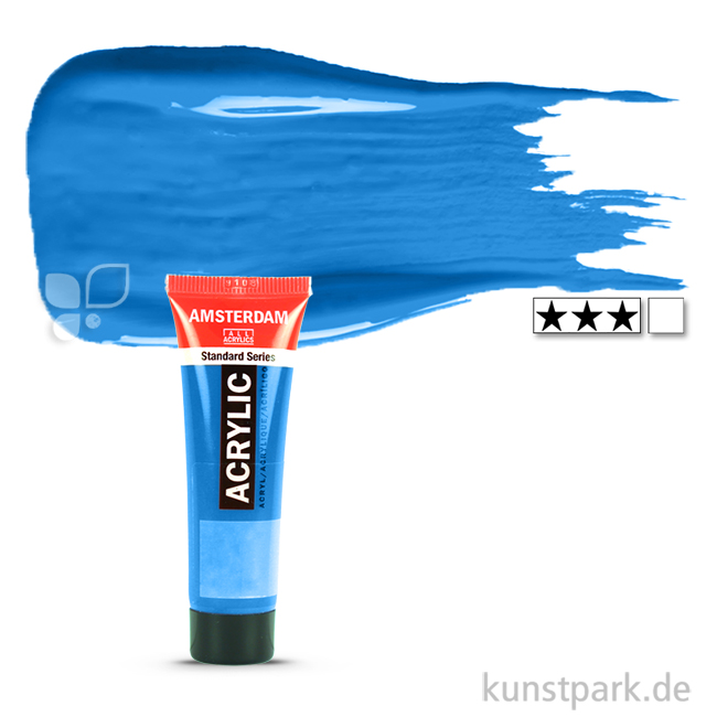 Artikelbild 1 des Artikels “Talens AMSTERDAM Acrylfarben 20 ml Tube | 570 Phthaloblau“
