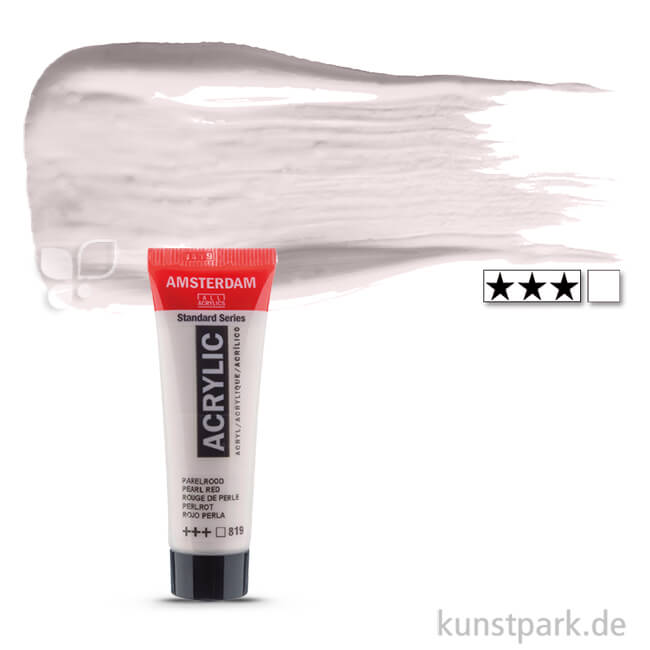 Artikelbild 1 des Artikels “Talens AMSTERDAM Acrylfarben 20 ml Tube | 819 Perlrot“