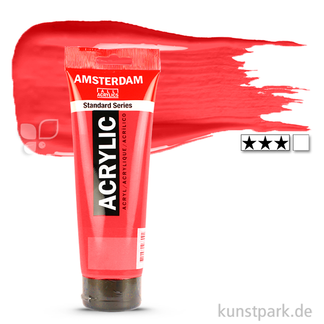Artikelbild 1 des Artikels “Talens AMSTERDAM Acrylfarben 250 ml Tube | 317 Transparentrot mittel“