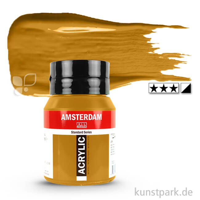 Artikelbild 1 des Artikels “Talens AMSTERDAM Acrylfarben 500 ml Flasche | 231 Goldocker“